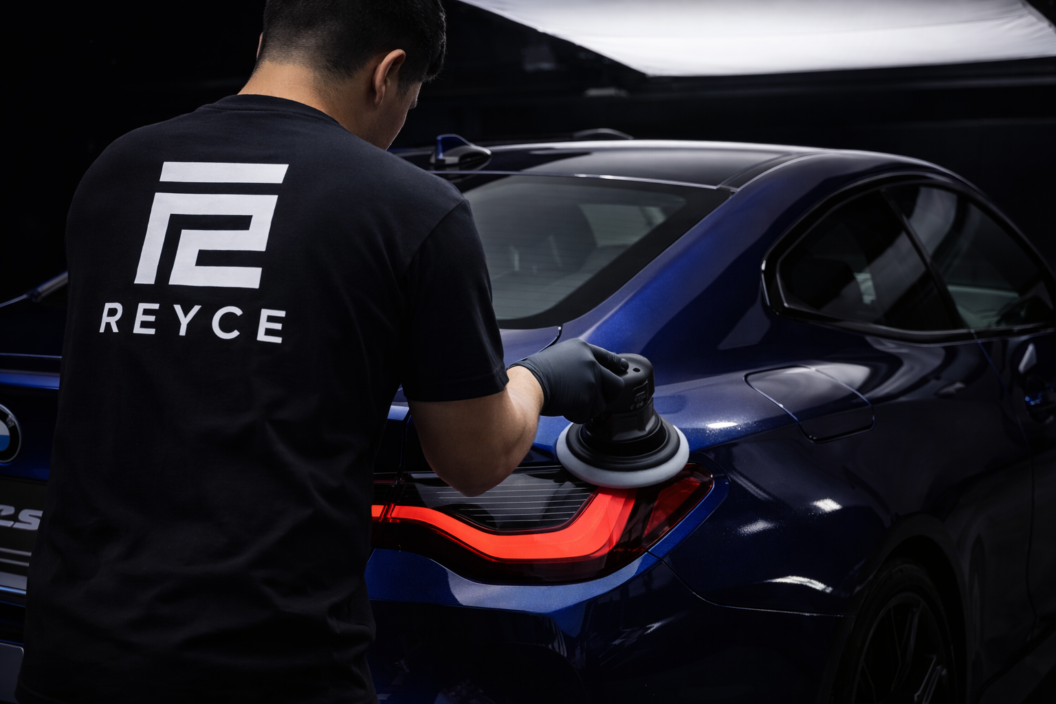 BMW M4 — Correction polissage