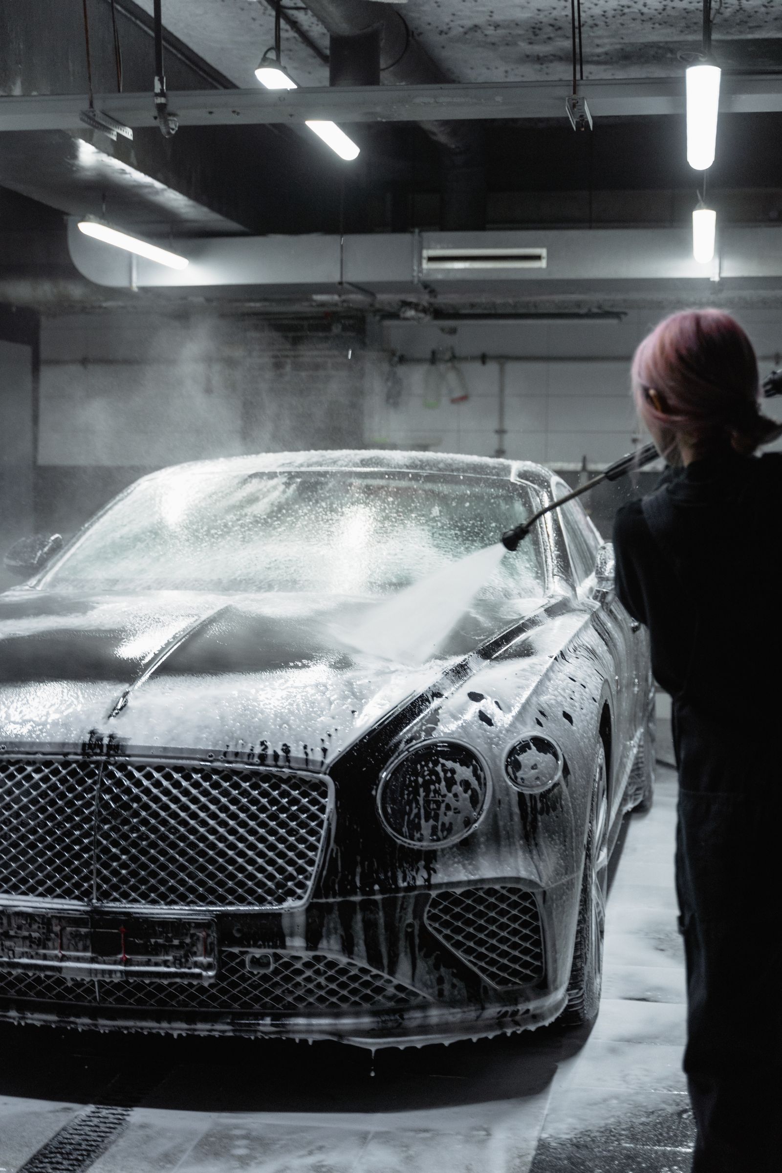 Detailing premium — finition à la main